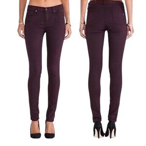 rag & bone wine - Plum Legging jeans 28 !